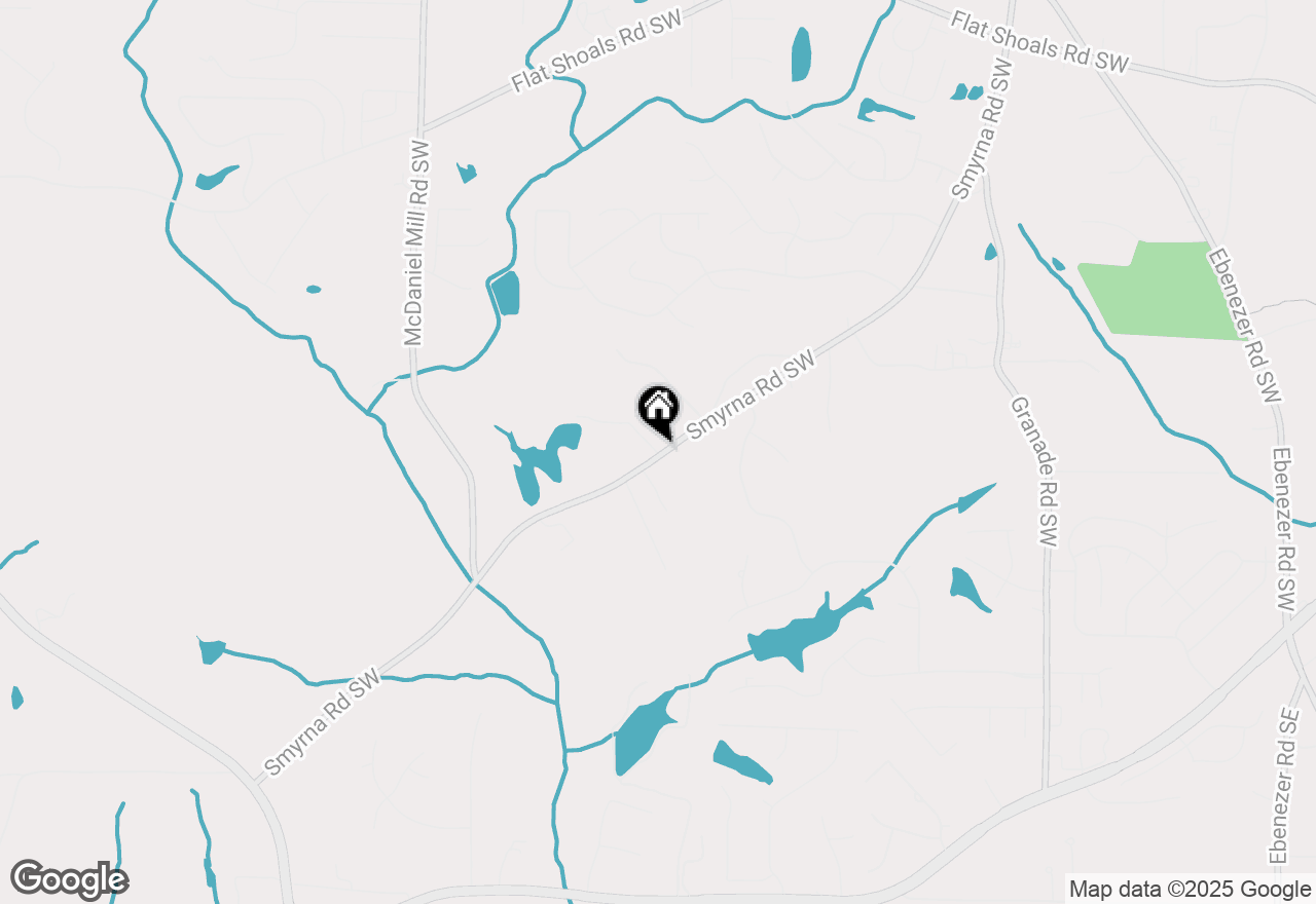 Map of 2055 Sw Smyrna Road, Conyers, GA 30094