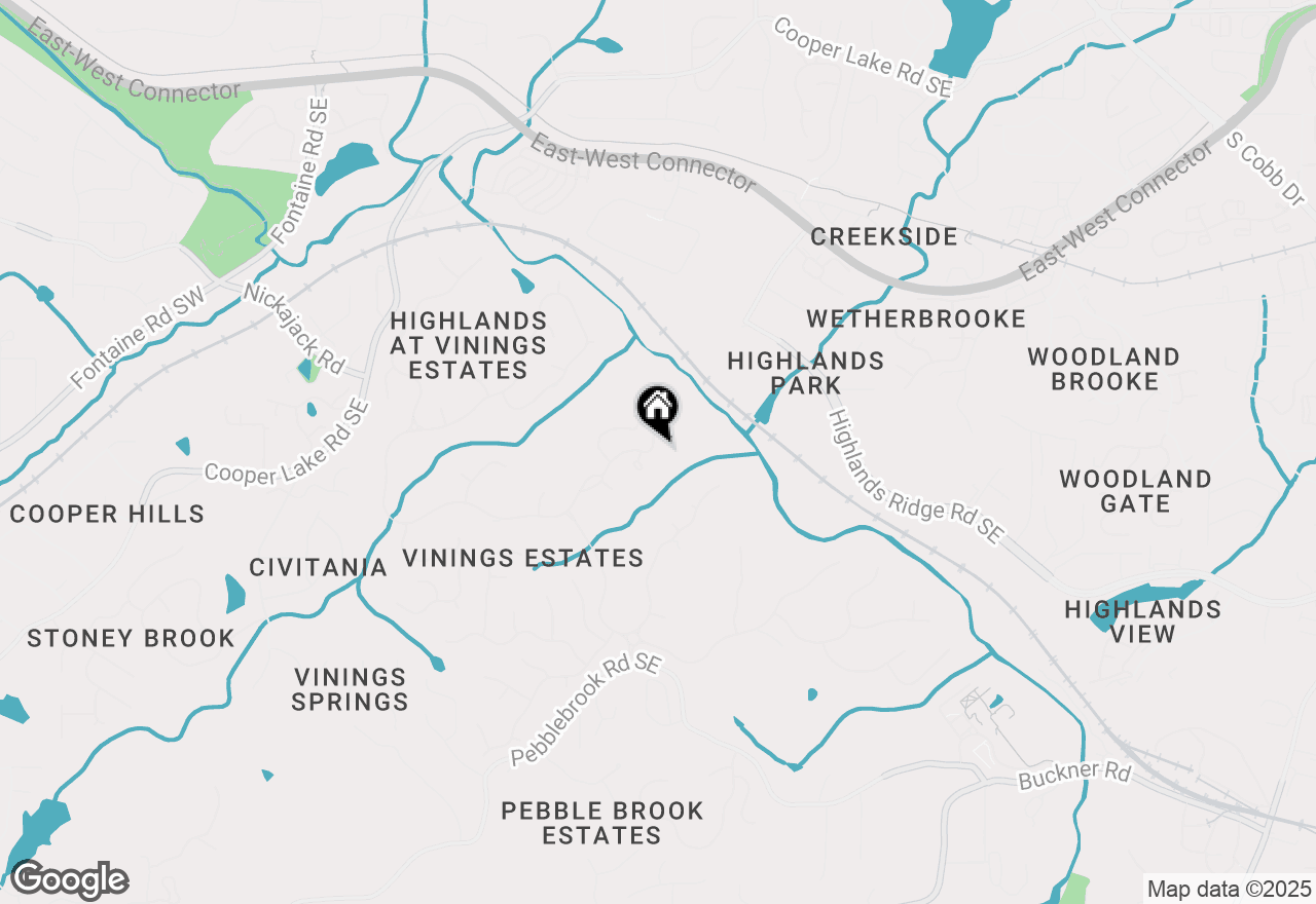 Map of 587 Vinings Estates Drive Se, Mableton, GA 30126