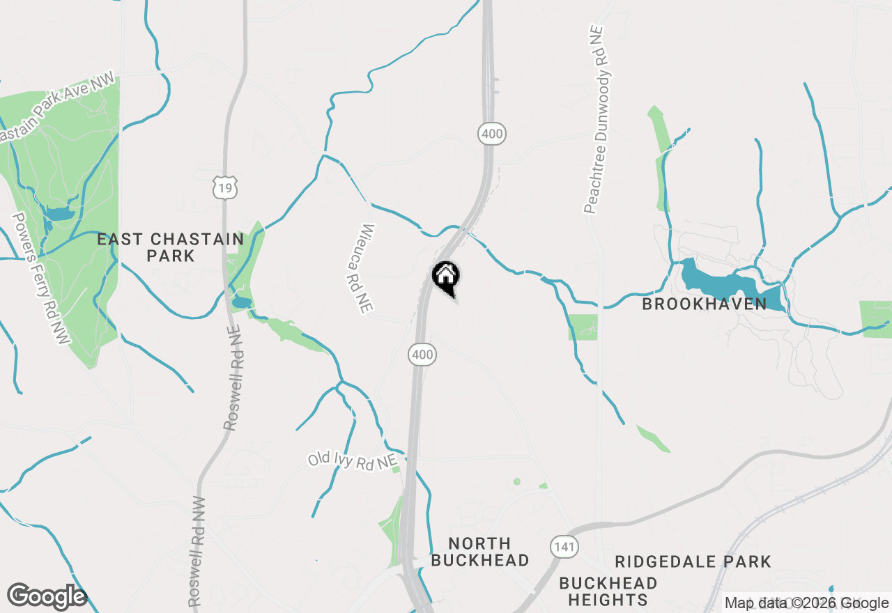 Map of 4036 Statewood Road, Atlanta, GA 30342