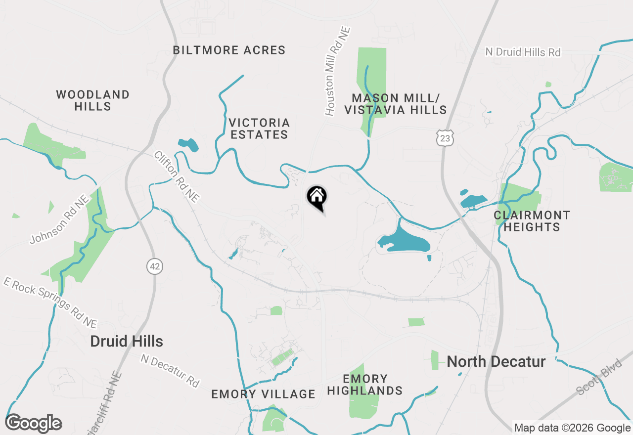 Map of 765 Houston Mill Road Ne #3, Atlanta, GA 30329