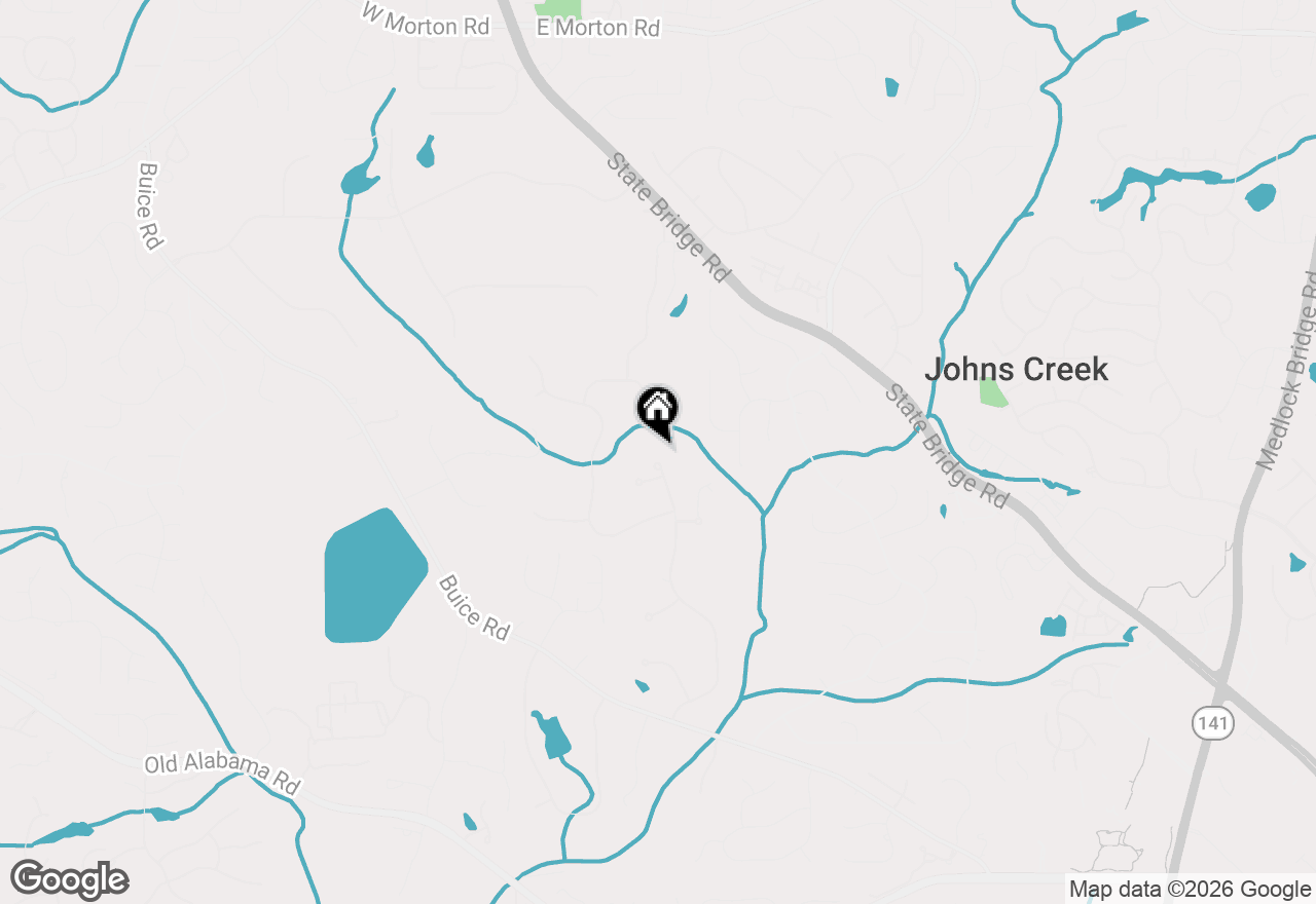 Map of 10025 Farmbrook Lane, Johns Creek, GA 30022