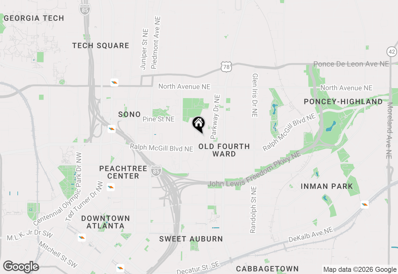 Map of 342 Brownstones Circle, Atlanta, GA 30312