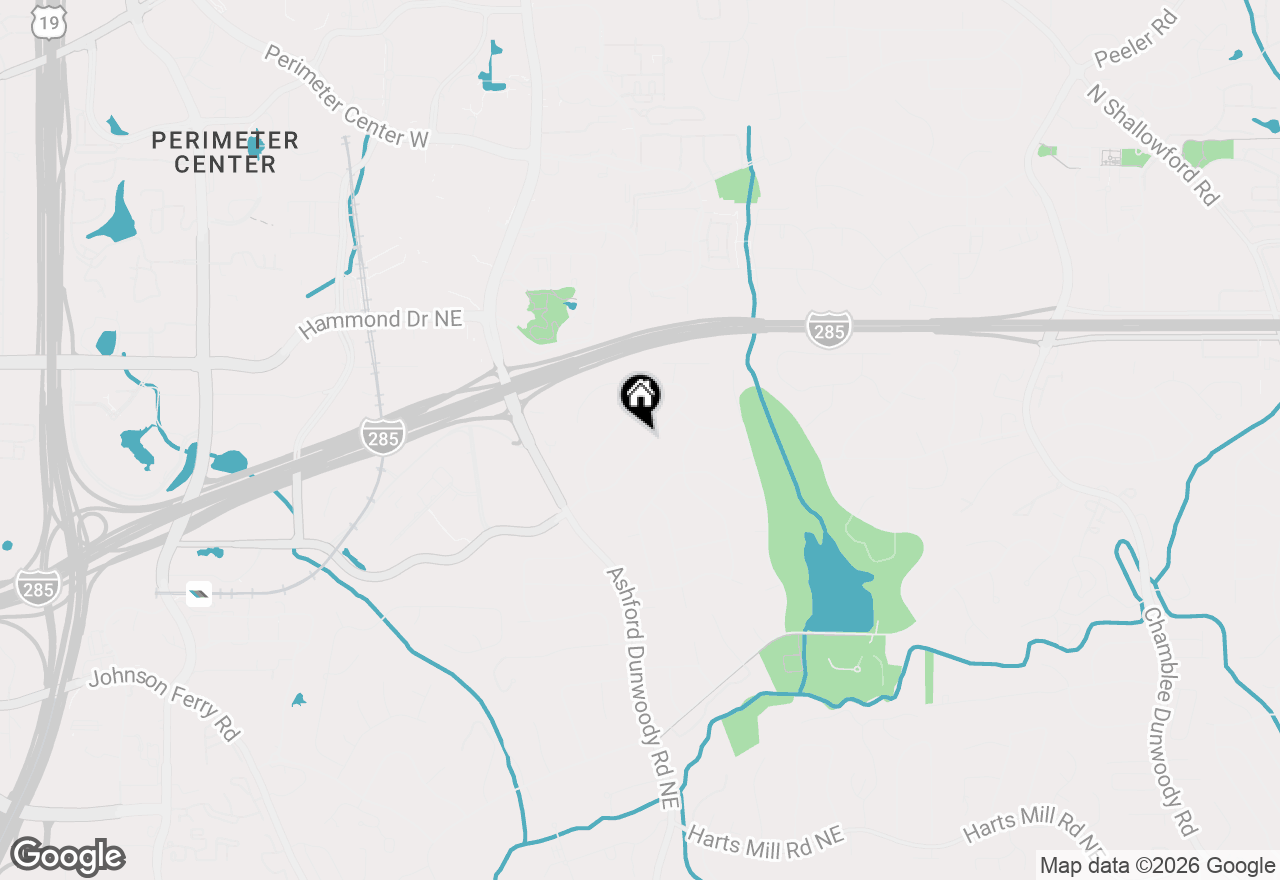 Map of 4180 Ashwoody Trail, Brookhaven, GA 30319