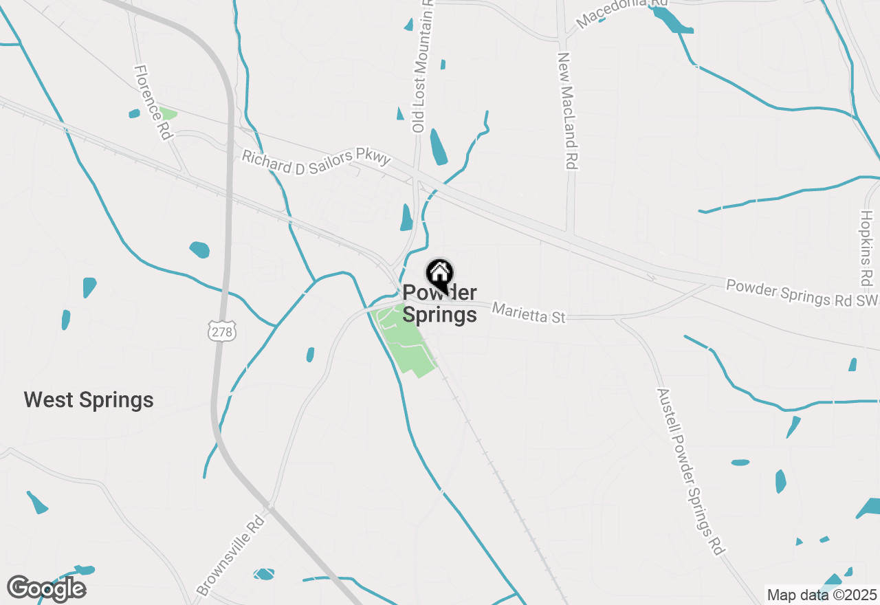 Map of 457 Alec Crest Nw, Powder Springs, GA 30127