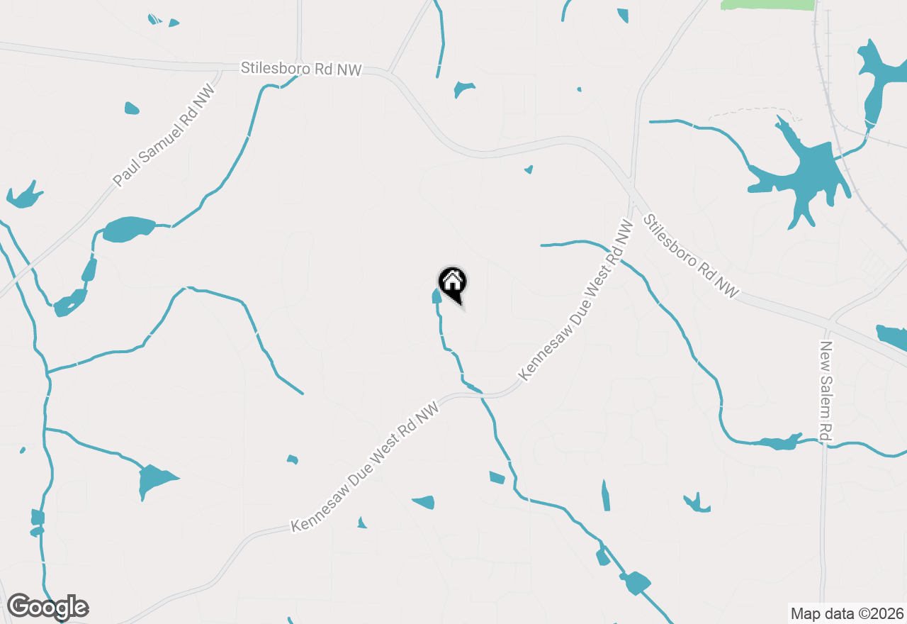 Map of 3127 Crestmont Way Nw, Kennesaw, GA 30152