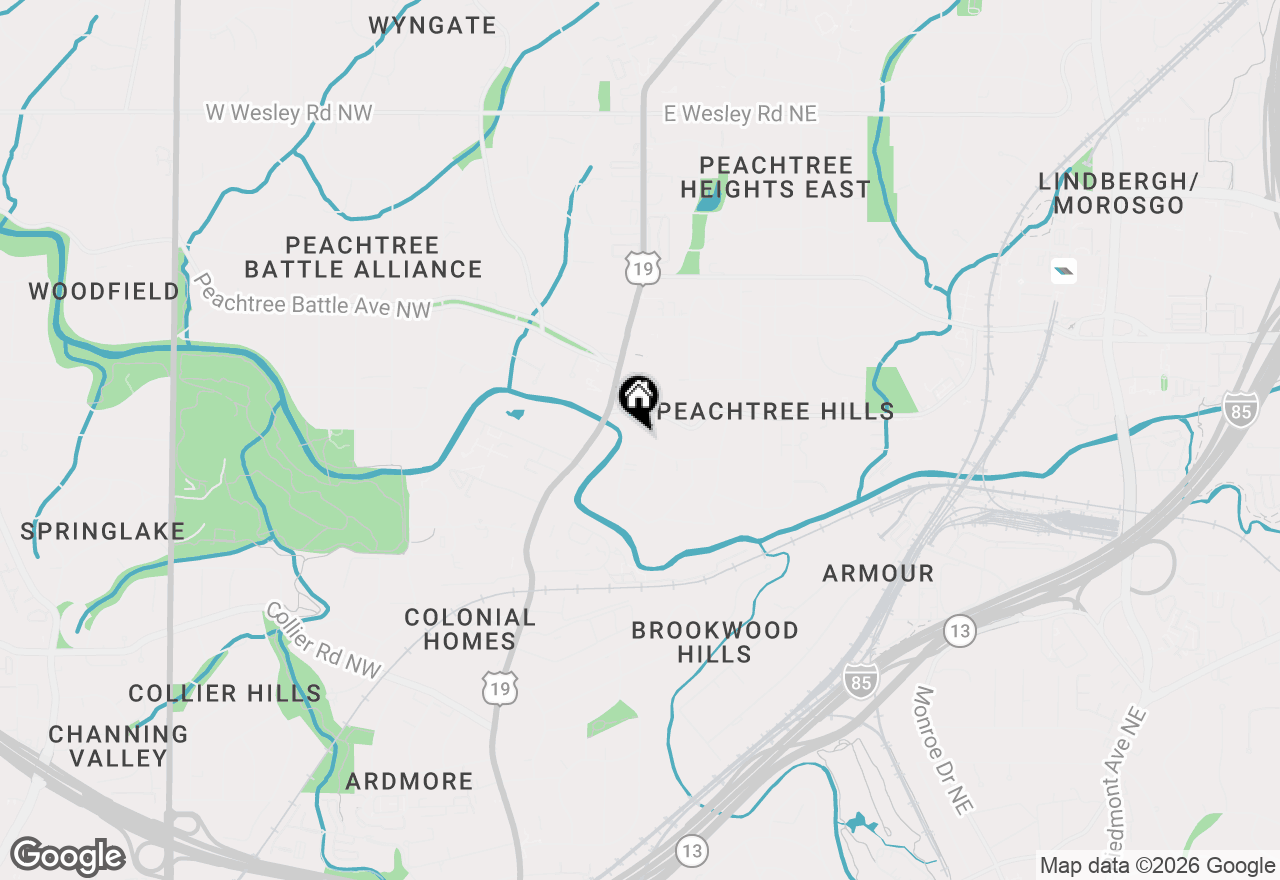 Map of 56 Mobile Avenue Ne #A, Atlanta, GA 30305