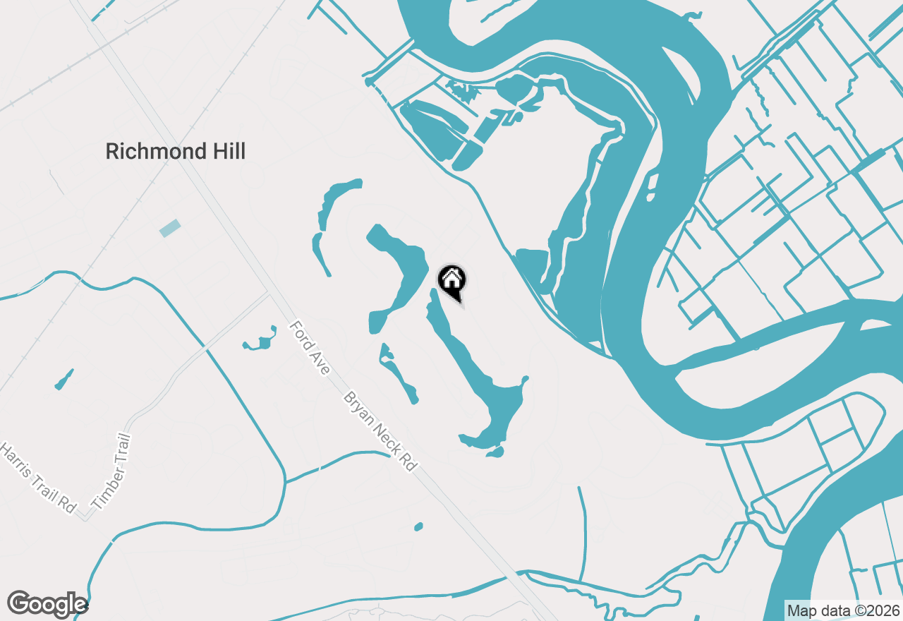 Map of 154 Spanish Moss Lane, Richmond Hill, GA 31324