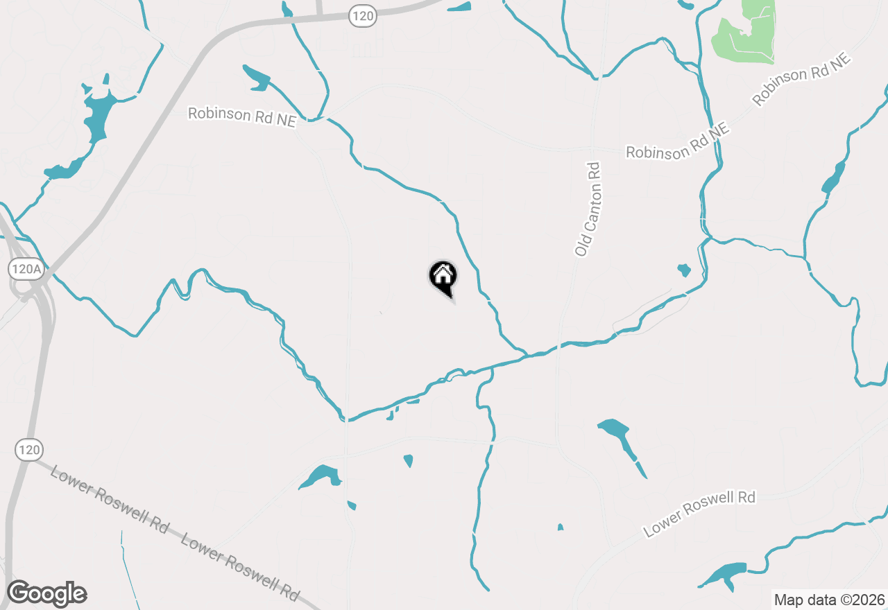 Map of 2747 Pinestream Drive Ne, Marietta, GA 30068