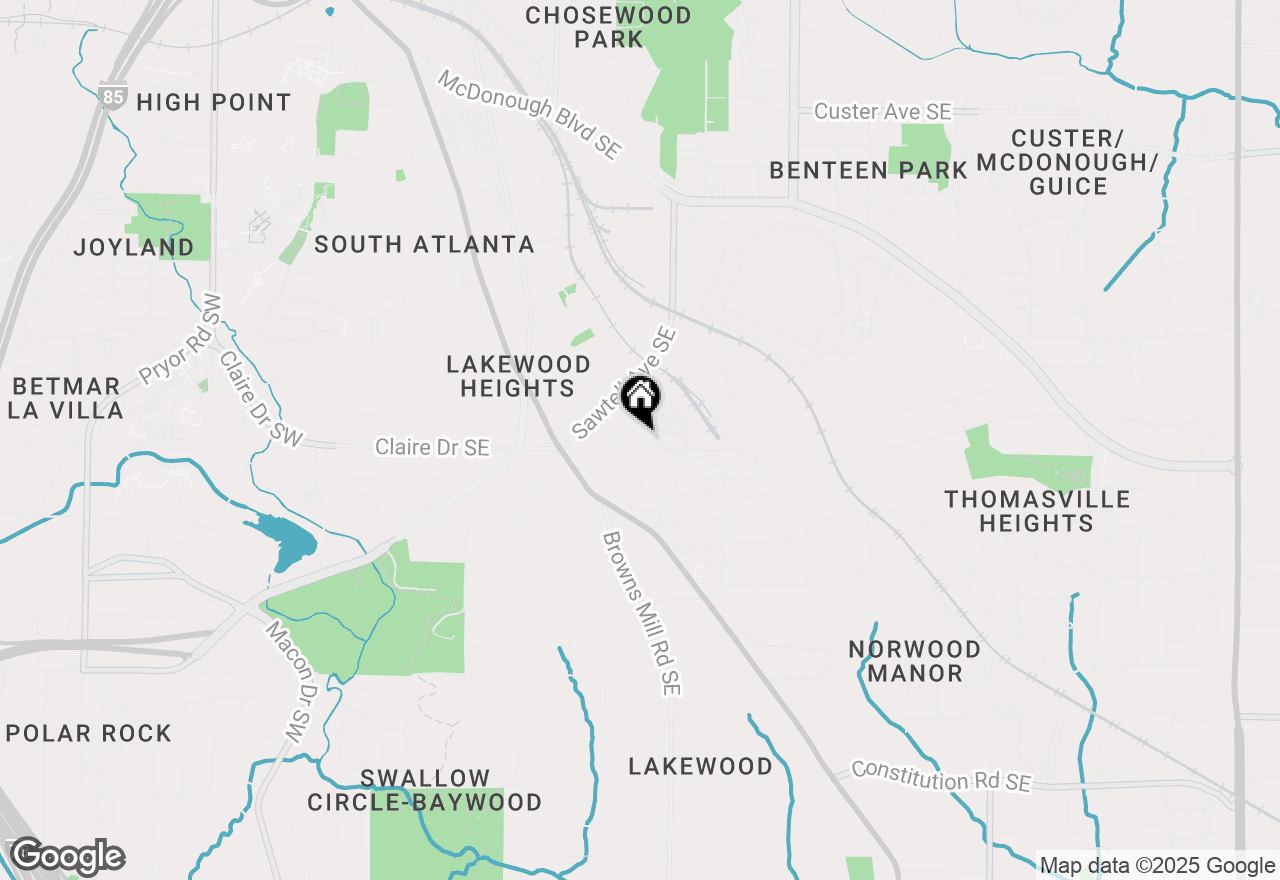 Map of 1785 Richmond Avenue, Atlanta, GA 30315