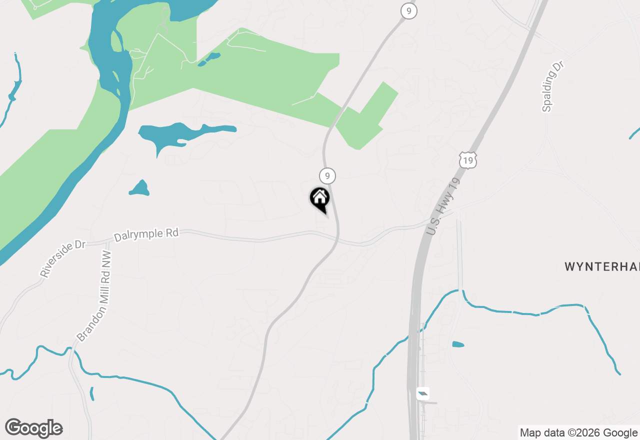 Map of 604 Brighton Point, Atlanta, GA 30328