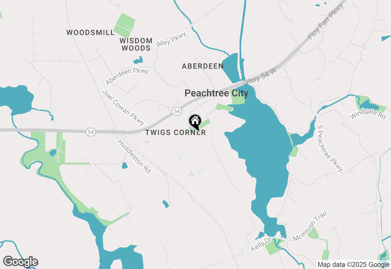 Map of 221 Pebblestump Point, Peachtree City, GA 30269