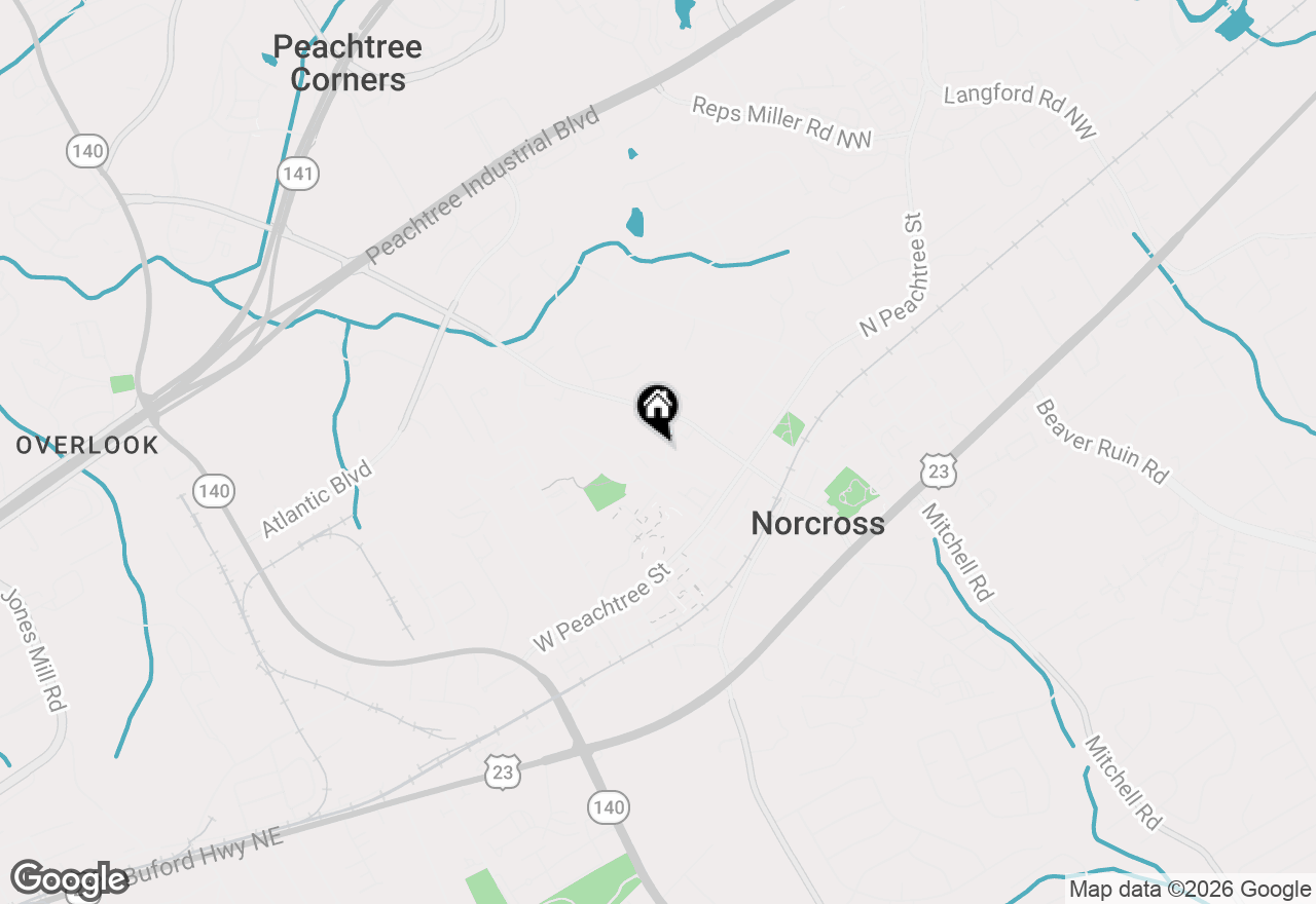 Map of 5911 Brundage Lane, Norcross, GA 30071