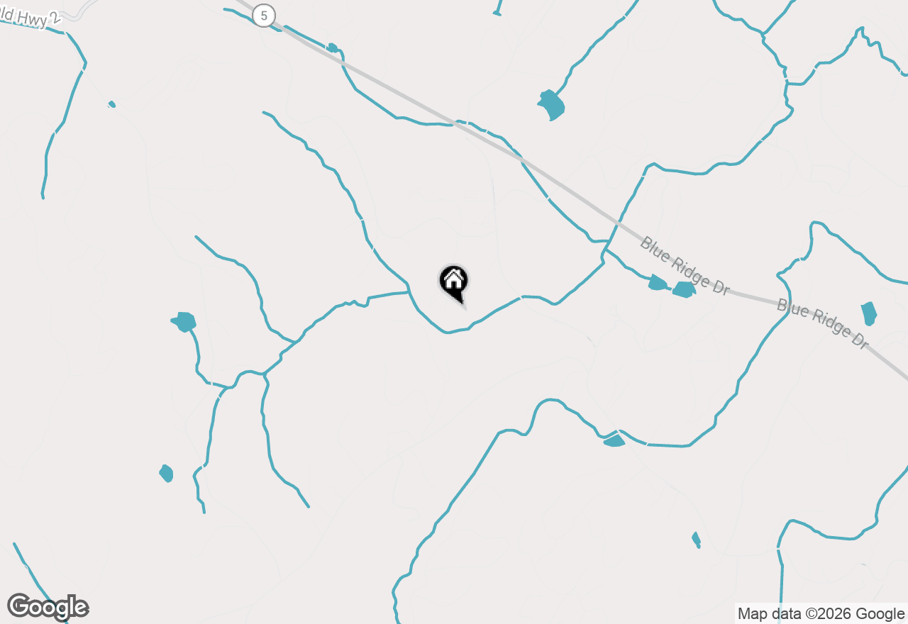 Map of 76 E Bevan Lane, Blue Ridge, GA 30513