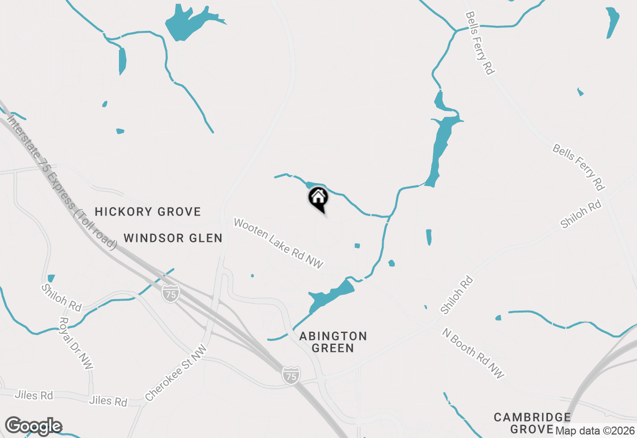 Map of 4410 White Surrey Drive Nw, Kennesaw, GA 30144