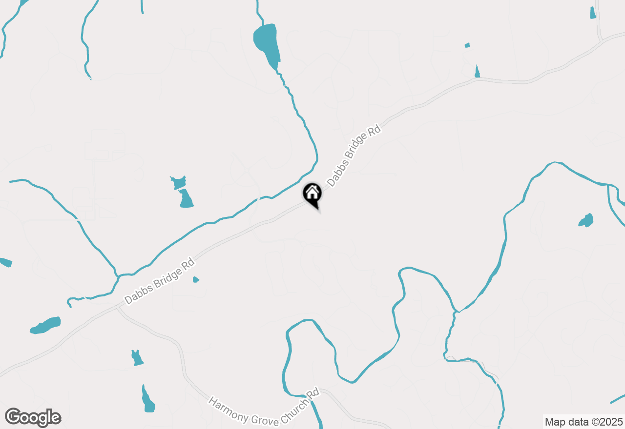 Map of 2830 Dabbs Bridge Road, Dallas, GA 30132