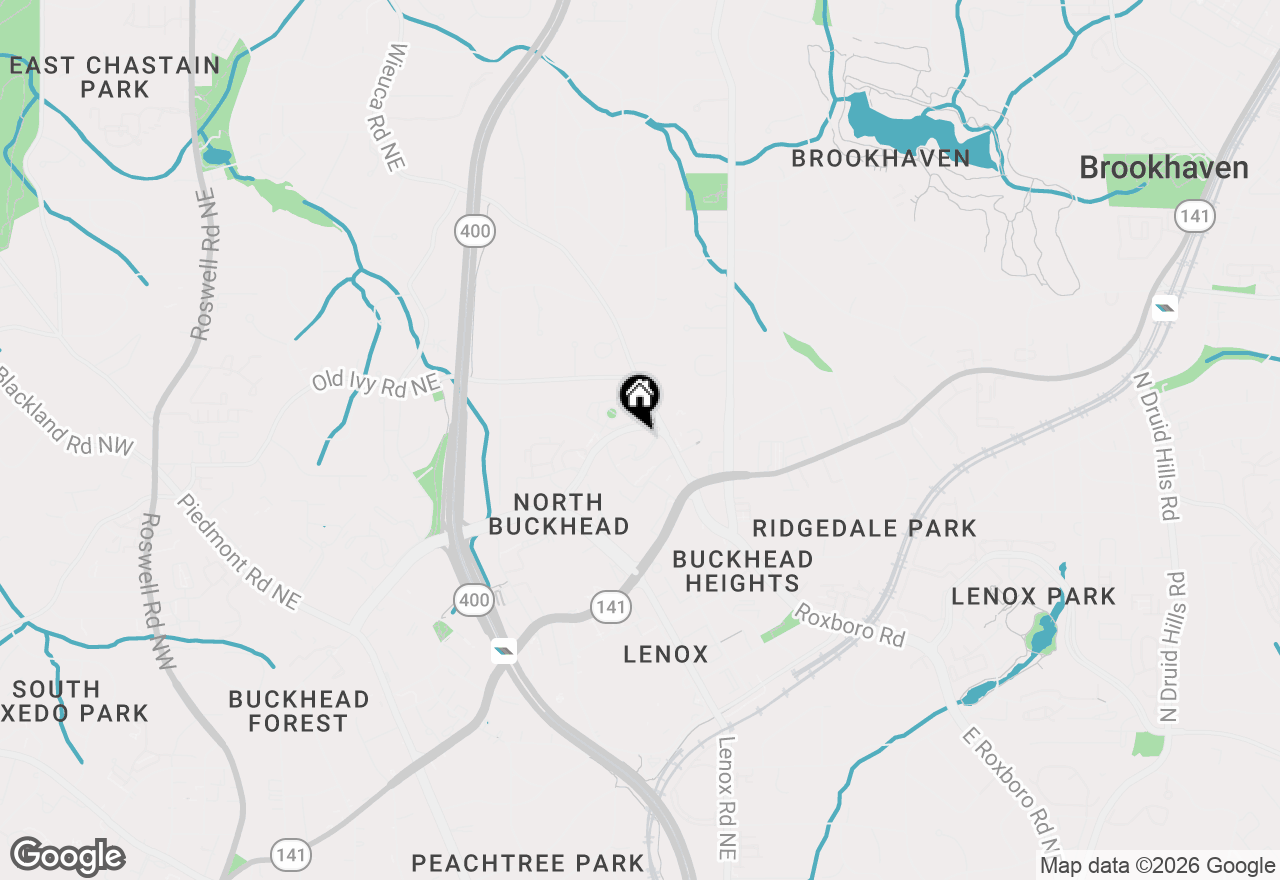 Map of 750 Park Avenue Ne #19E, Atlanta, GA 30326