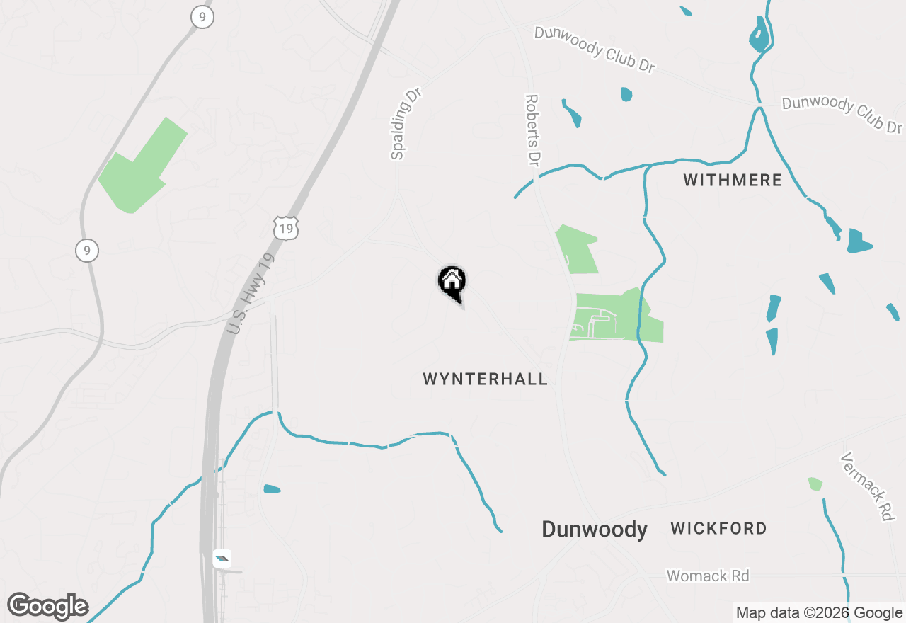 Map of 1148 Redfield Ridge, Dunwoody, GA 30338