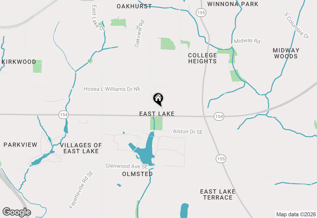 Map of 2660 Colgan Court Se, Atlanta, GA 30317