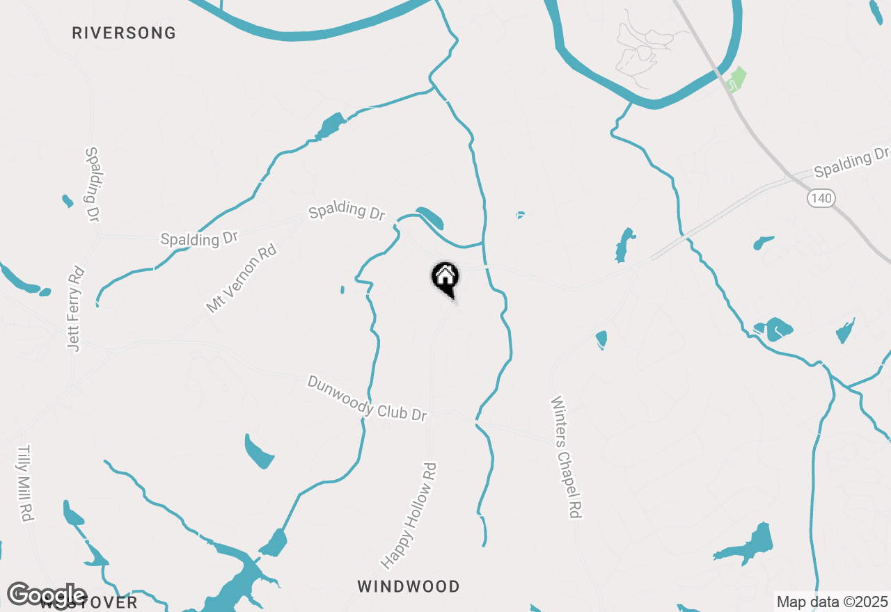 Map of 125 Savannah Estates Drive, Atlanta, GA 30350