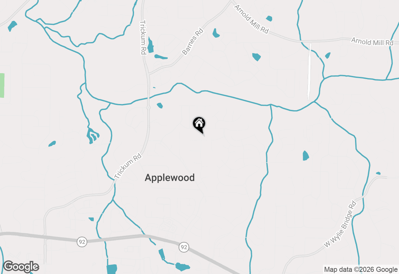 Map of 708 Cobb Trail, Woodstock, GA 30188