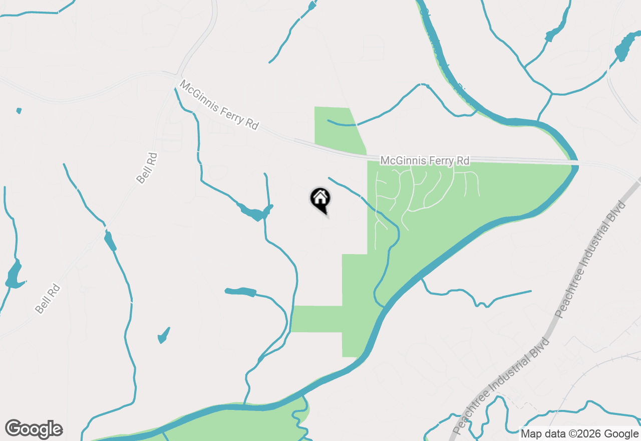 Map of 8155 Cavendish Place, Johns Creek, GA 30024