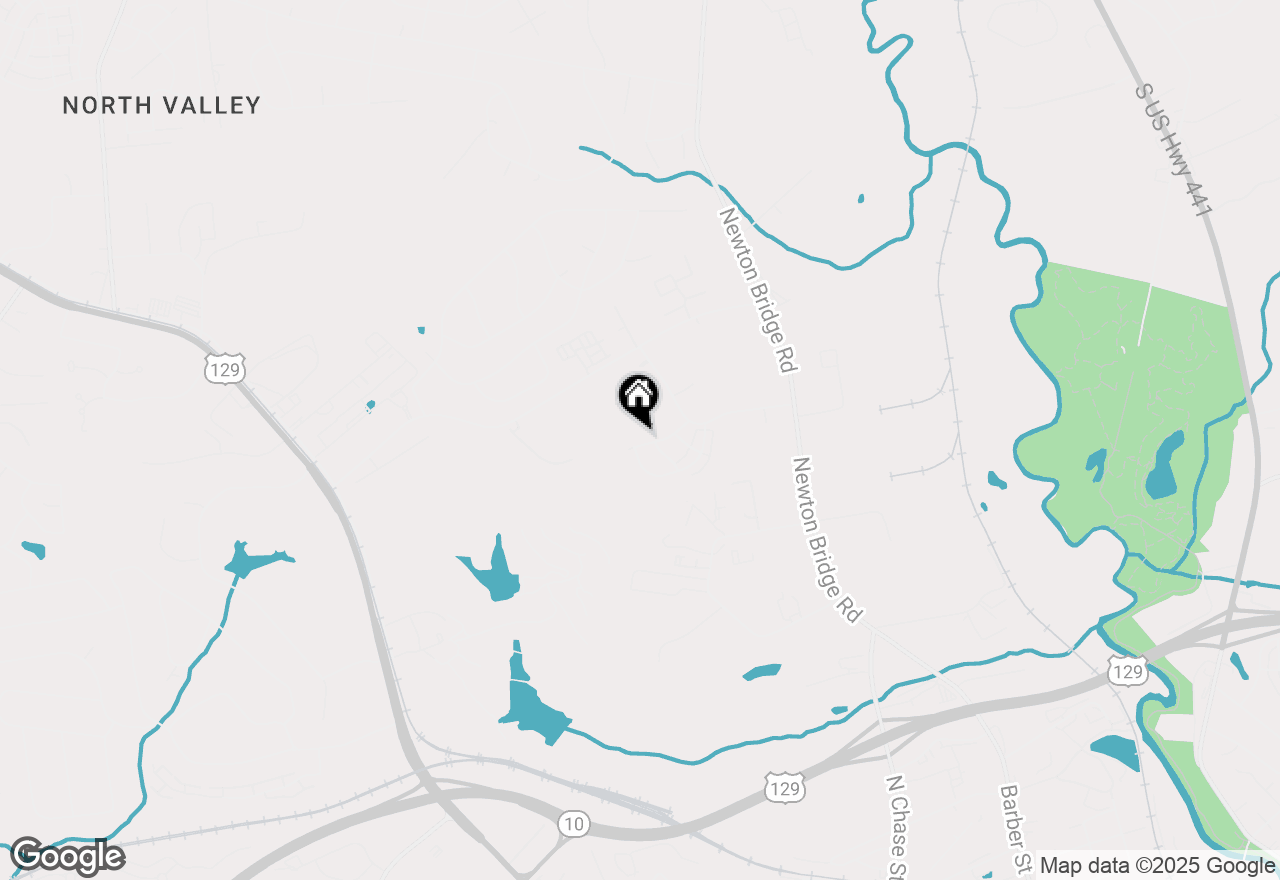 Map of 1140 Towne Square Lane, Athens, GA 30607