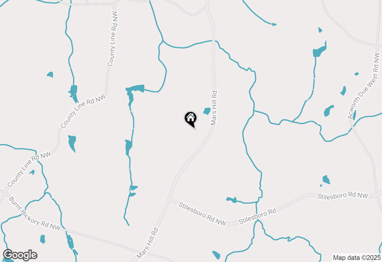 Map of 5157 Elkins Lane Nw, Acworth, GA 30101