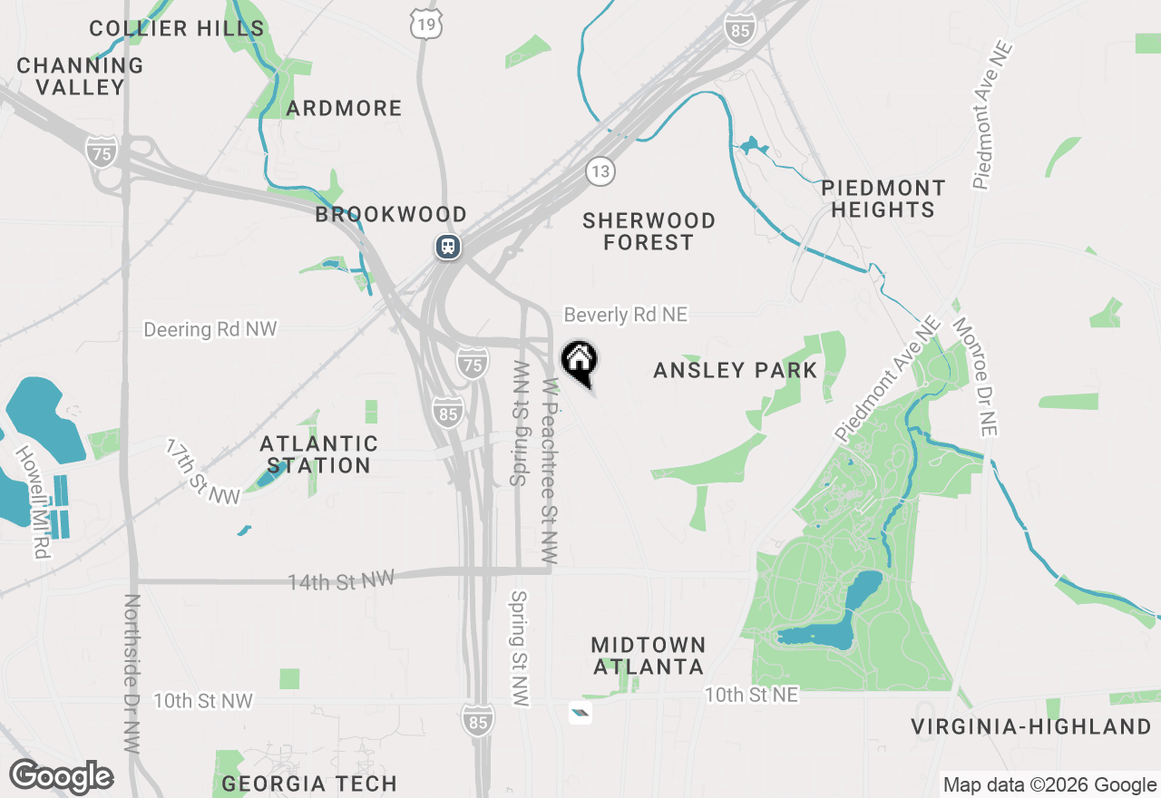 Intown Office map