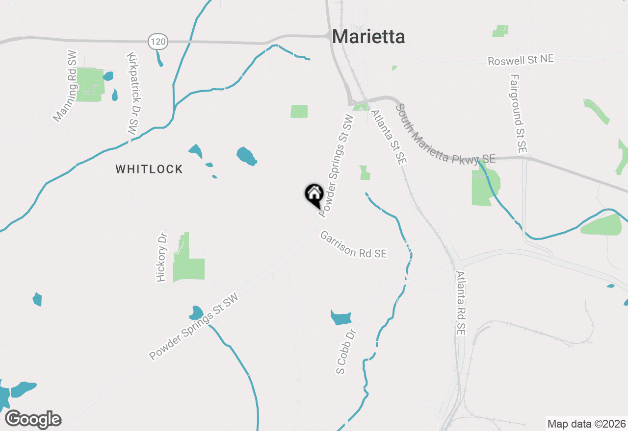 Map of 226 Senna Street, Marietta, GA 30064