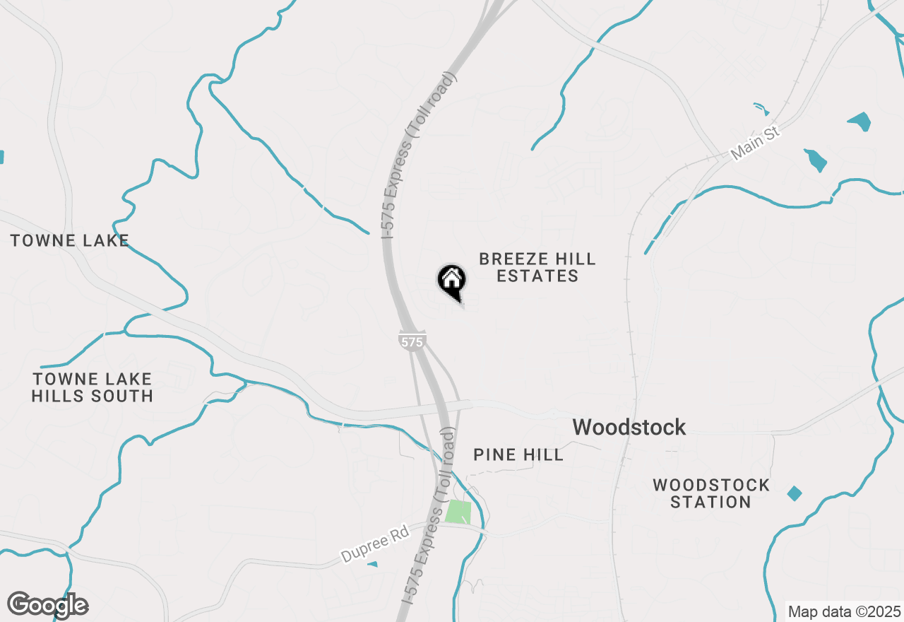 Map of 414 Montclair Court, Woodstock, GA 30188