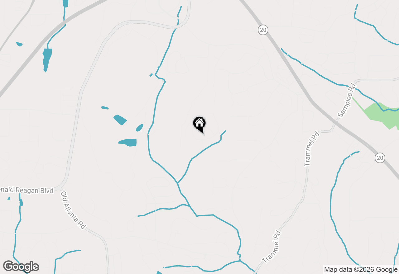 Map of 1675 Walking Horse Trail, Cumming, GA 30041