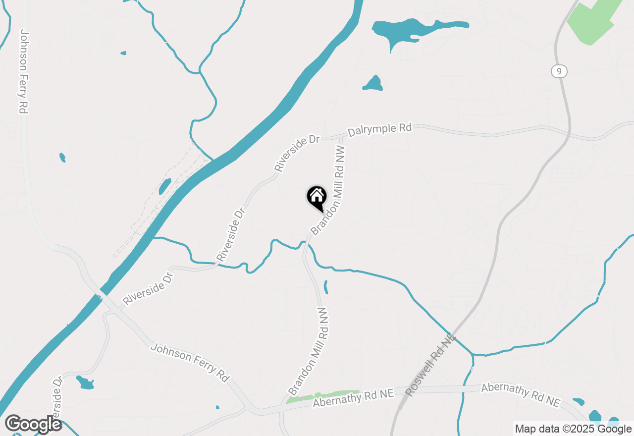 Map of 7110 Brandon Mill, Sandy Springs, GA 30328