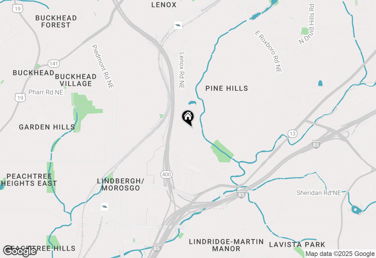 Map of 716 Lenox Lane, Atlanta, GA 30324