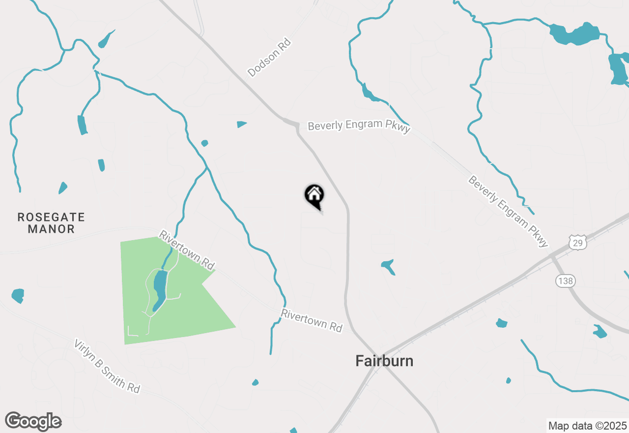 Map of 2040 Winding Crossing Trail #1, Fairburn, GA 30213