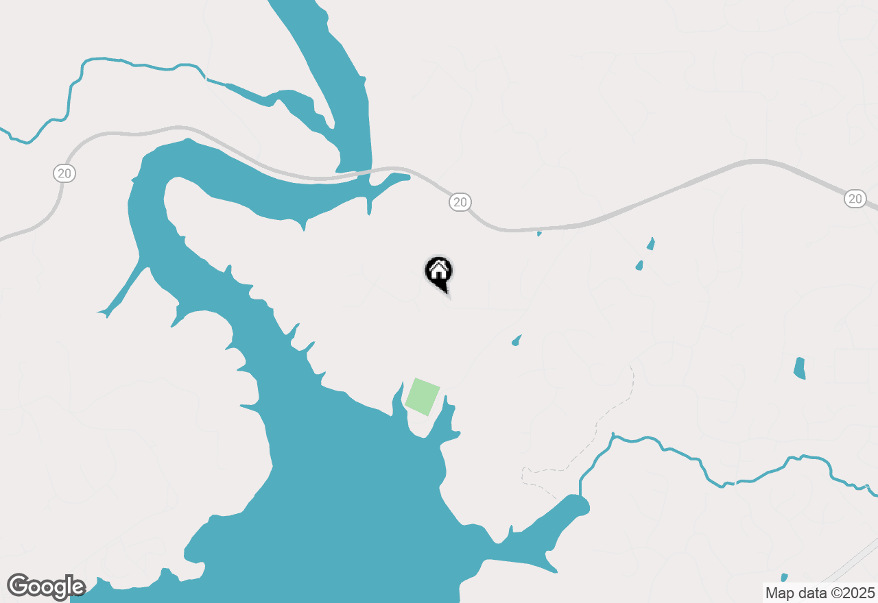 Map of 325 Allatoona Shores Drive, Canton, GA 30114