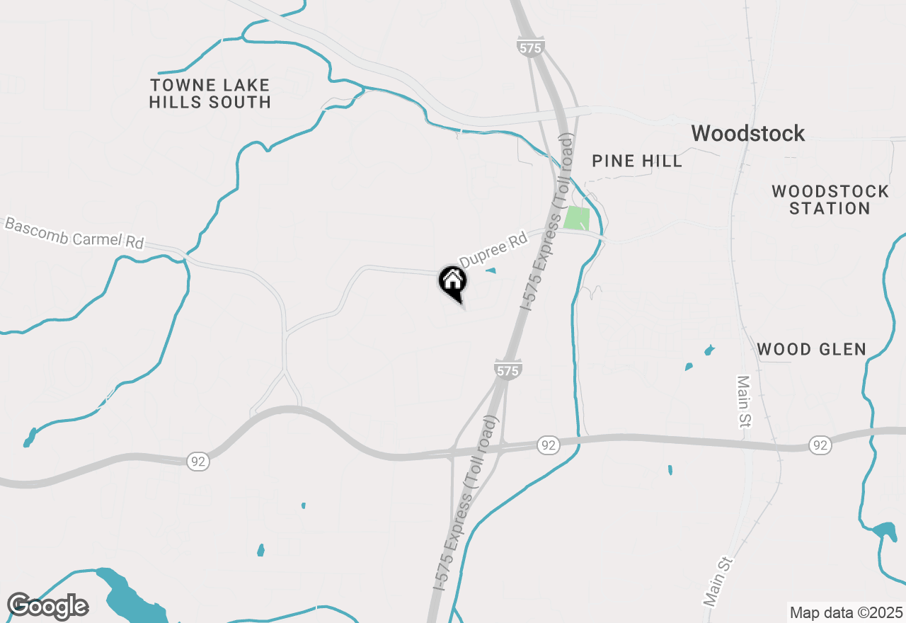 Map of 91 Batten Board Way, Woodstock, GA 30189