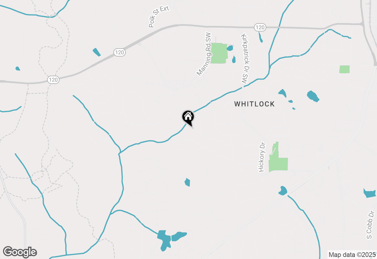 Map of 769 Hampton Place Sw, Marietta, GA 30064