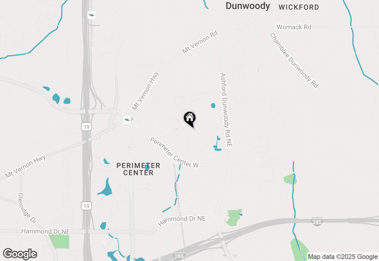 Map of 4561 Olde Perimeter Way #2609, Atlanta, GA 30346