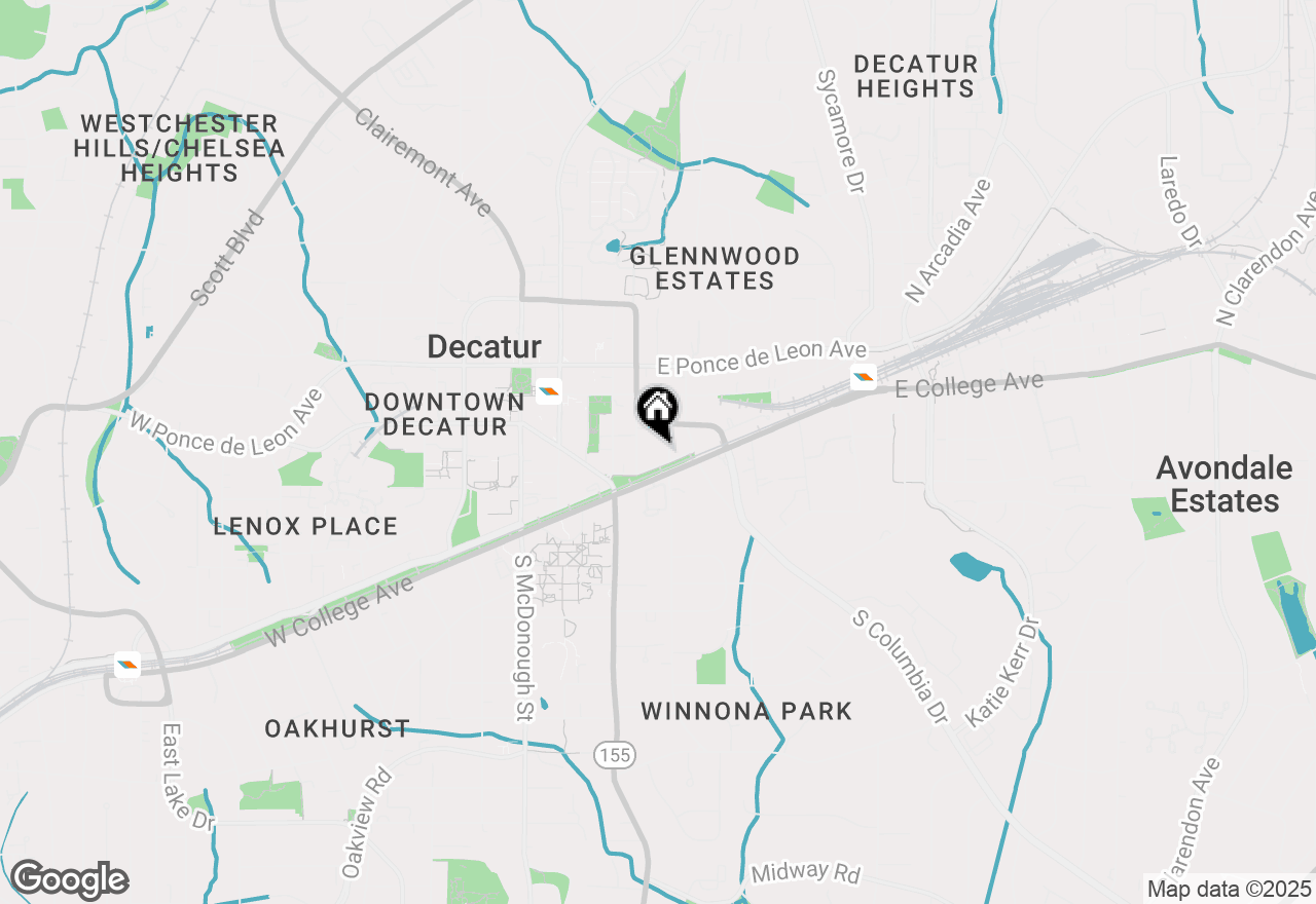 Map of 432 E Howard Avenue Ne #17, Decatur, GA 30030