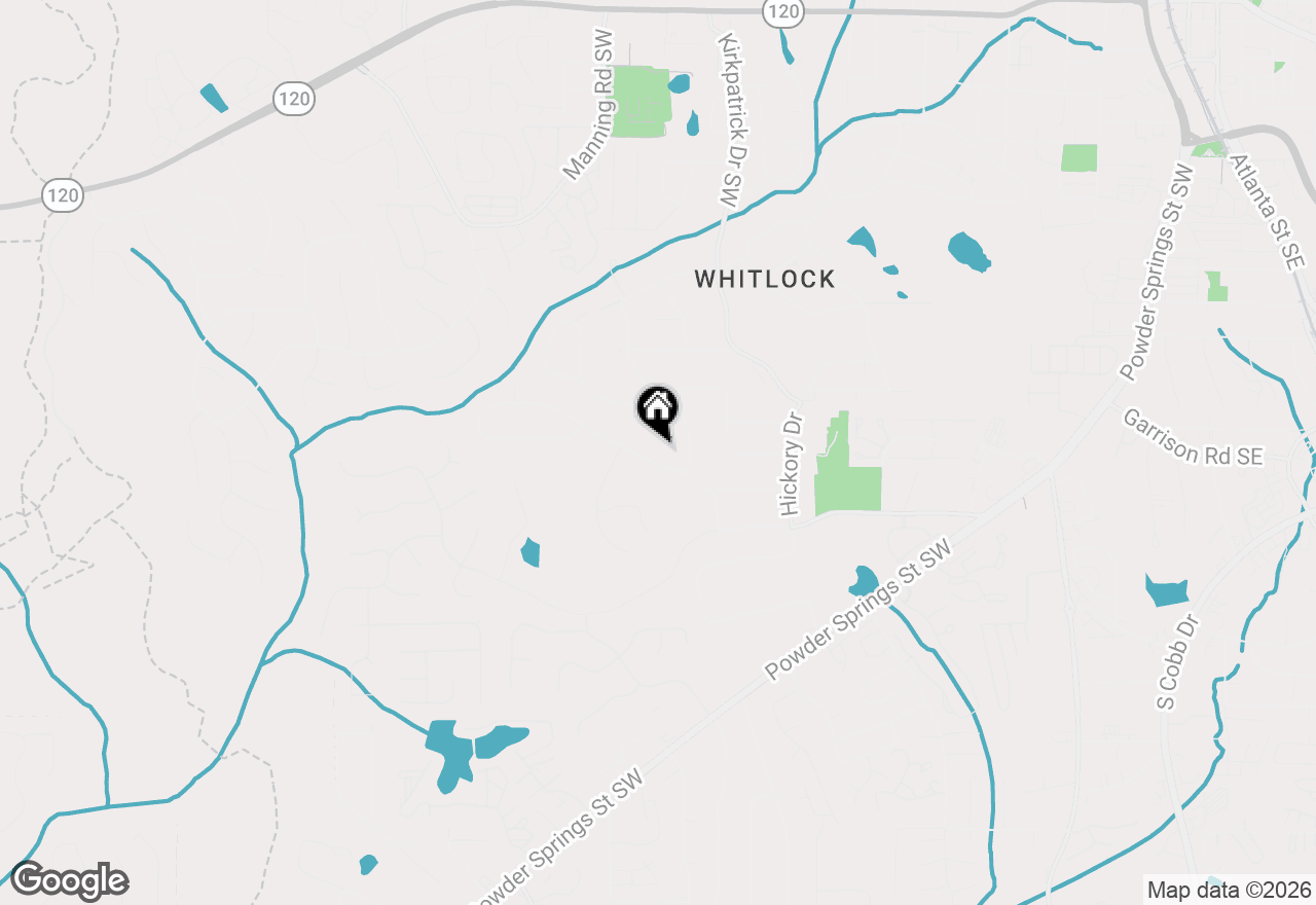 Map of 660 Colston Road Sw, Marietta, GA 30064