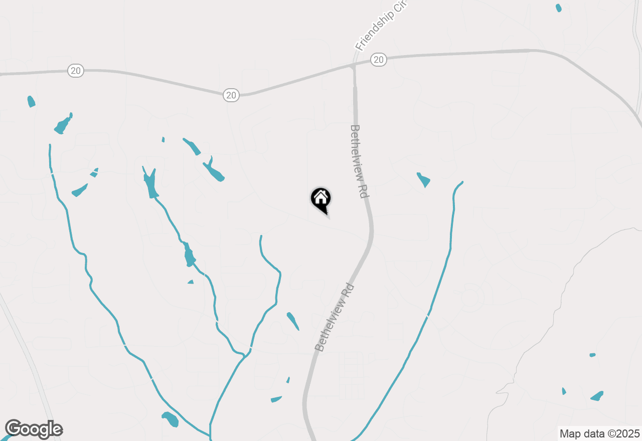 Map of 3142 Chamblee Gap Road, Cumming, GA 30040