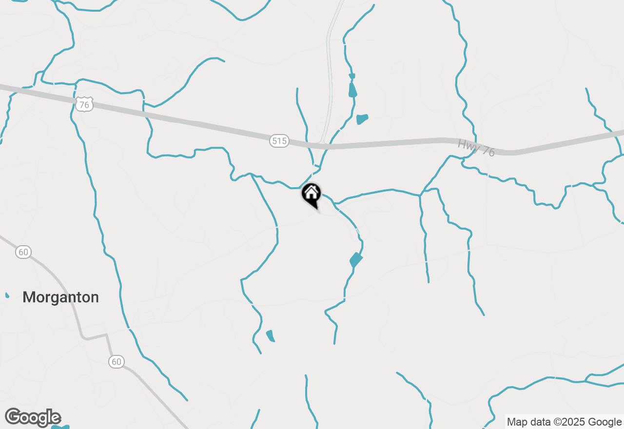 Map of 4 Mountain Meadows Drive, Morganton, GA 30560