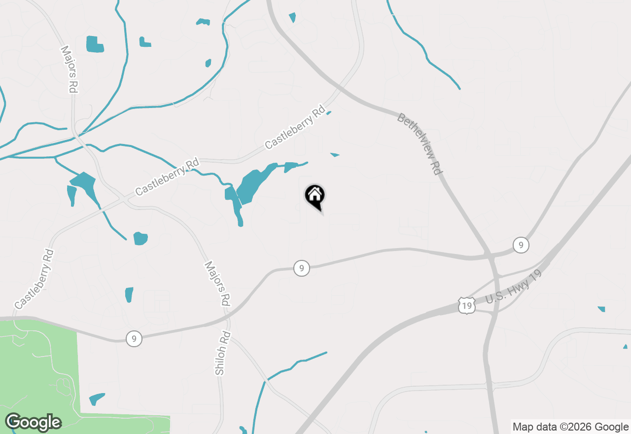 Map of 3055 Kentmere Drive, Cumming, GA 30040