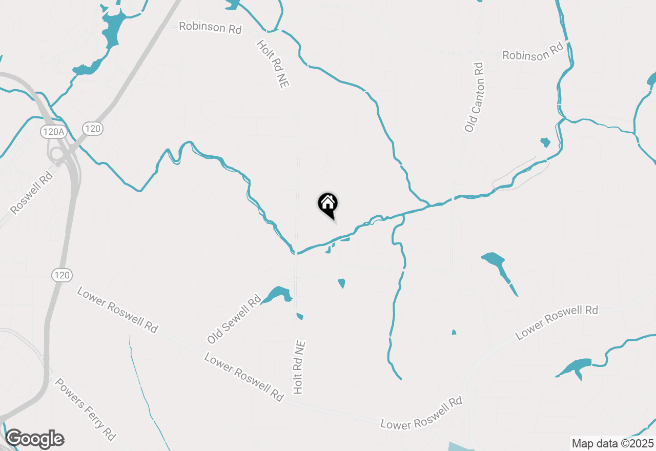 Map of 2614 Club Valley Drive Ne, Marietta, GA 30068