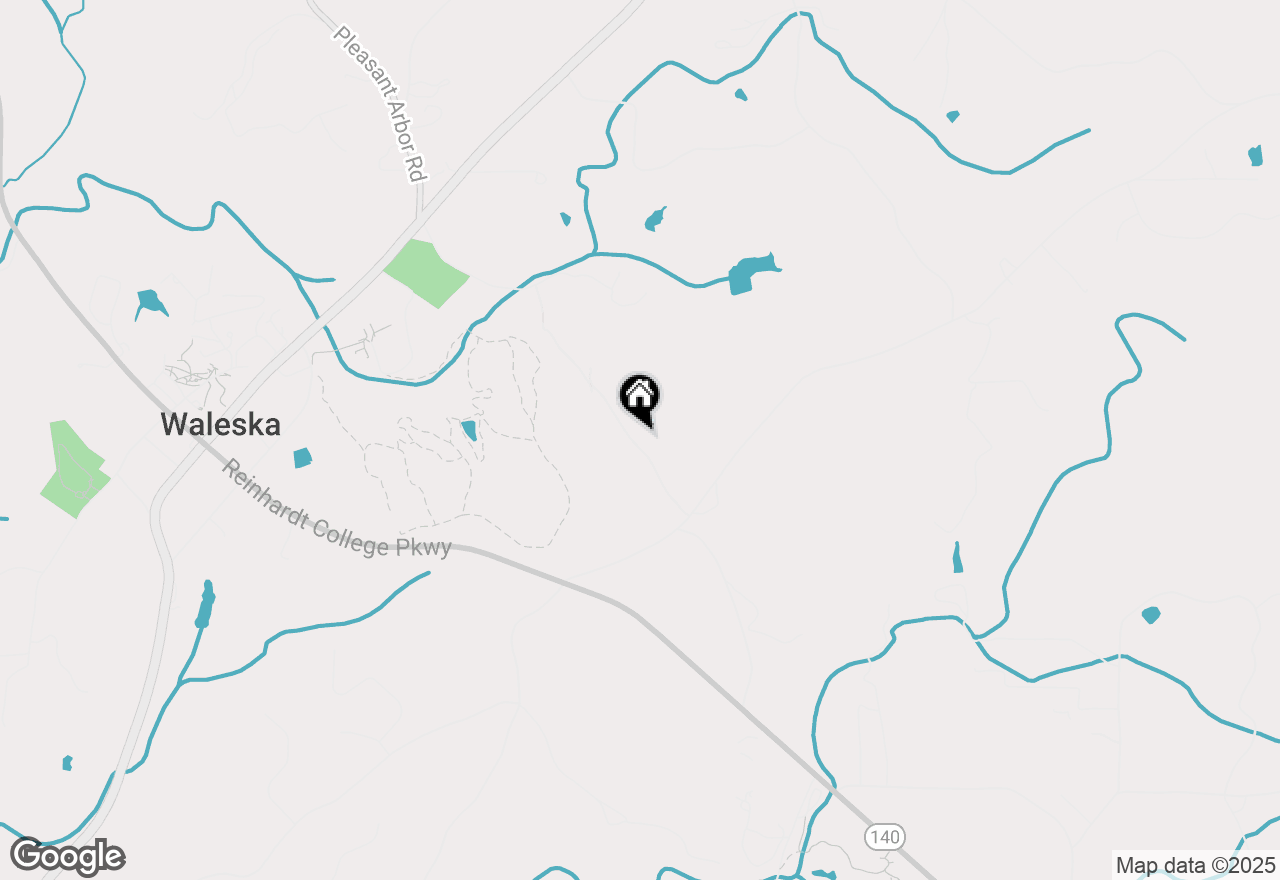 Map of 439 Land Road, Canton, GA 30114