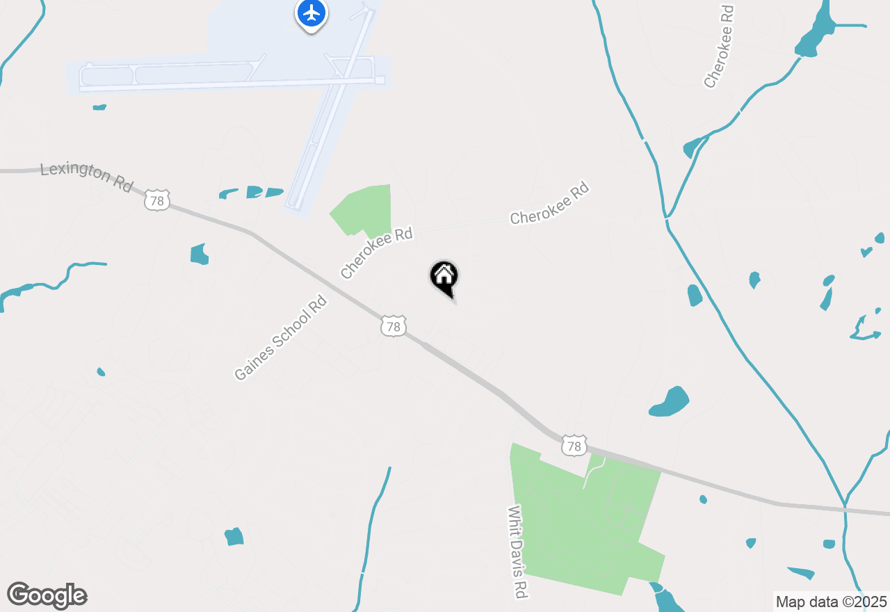 Map of 450 Cooper Road, Athens, GA 30605