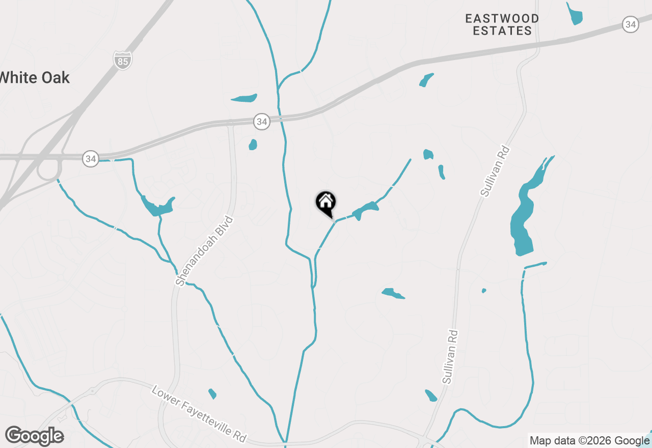 Map of 155 Torrey Pines Court, Newnan, GA 30265
