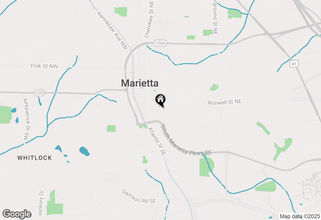Map of 306 Masons Row, Marietta, GA 30060