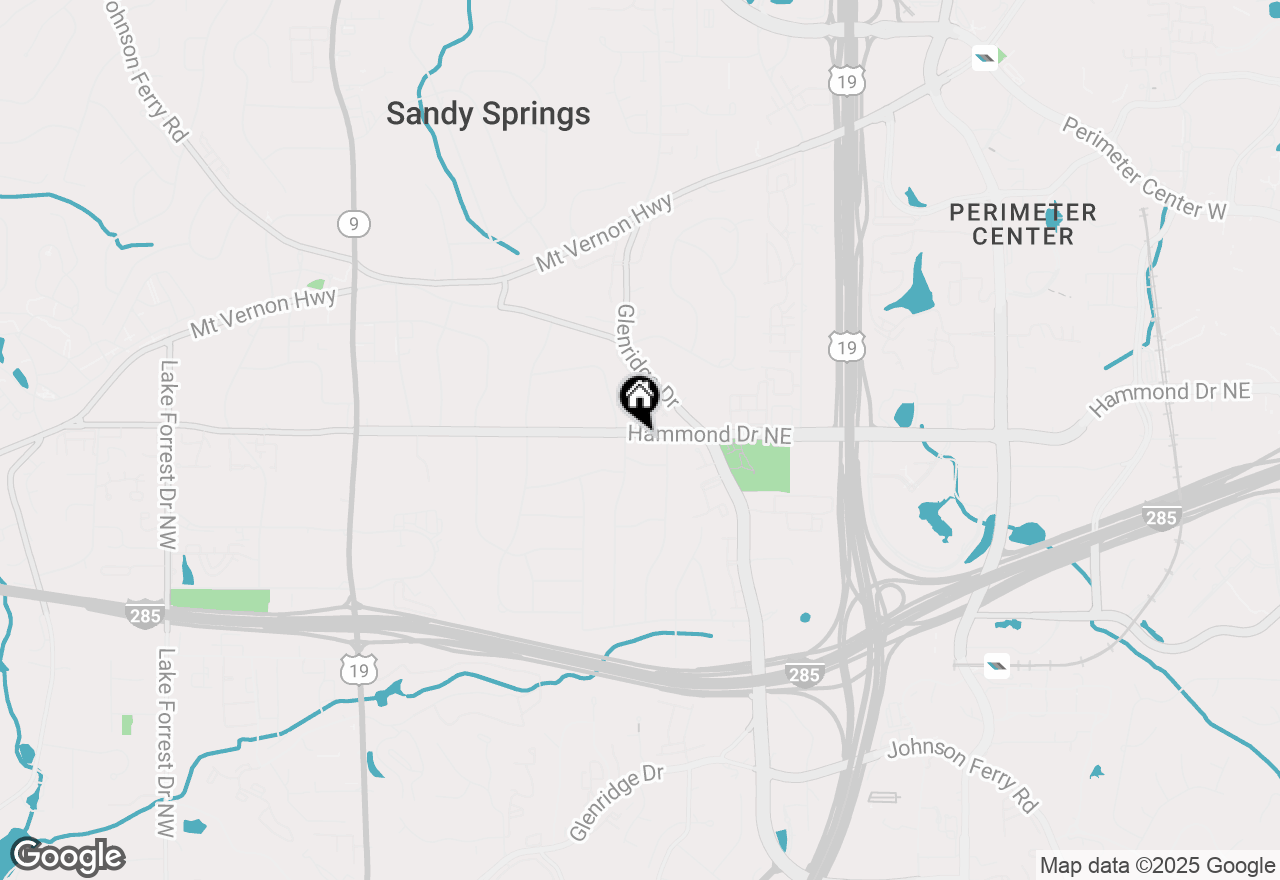 Map of 621 Hammond Drive, Atlanta, GA 30328