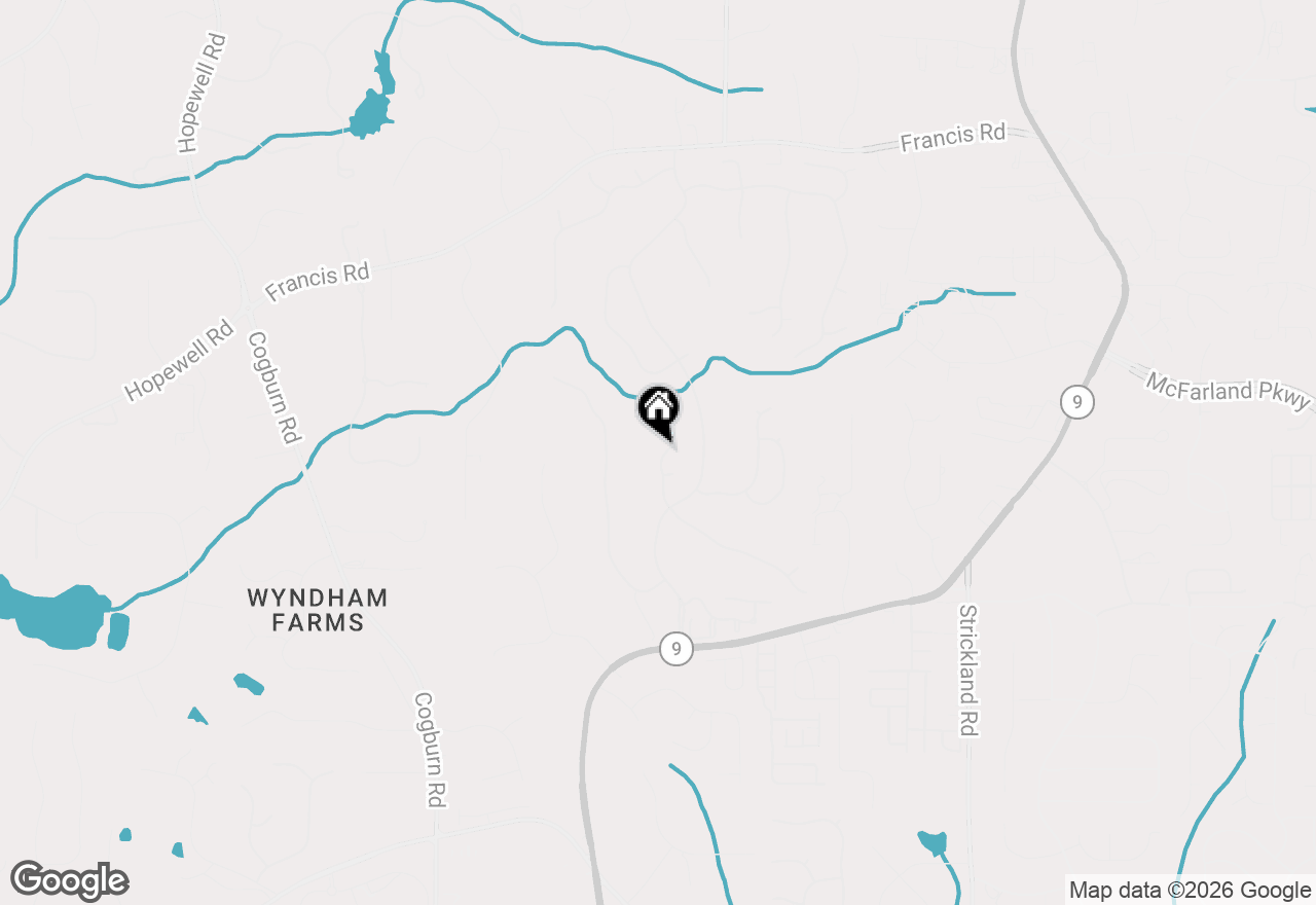 Map of 680 Copper Creek Circle, Milton, GA 30004